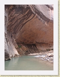 Zion 034 * Sculpted, overhanging walls with seaps * Sculpted, overhanging walls with seaps * 1920 x 2560 * (1.05MB)